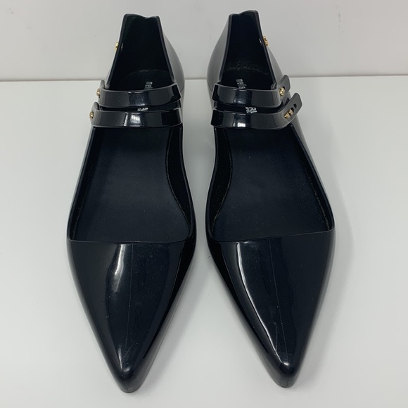 Karl Lagerfeld x Melissa black jelly shoes 8 US - Picture 3 of 11